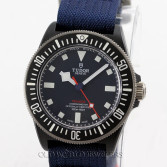Tudor Pelagos FXD Ref 25707KN Carbon Composite Blue Dial